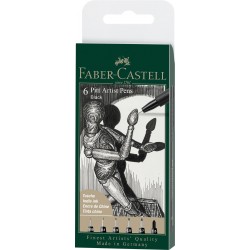 Set Rotuladores Pitt Artist Negros