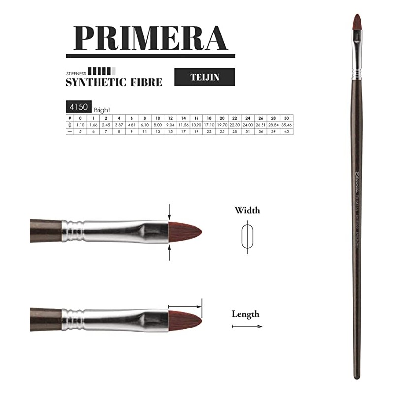 Escoda Teijin Pennello piatto 4150 Primera