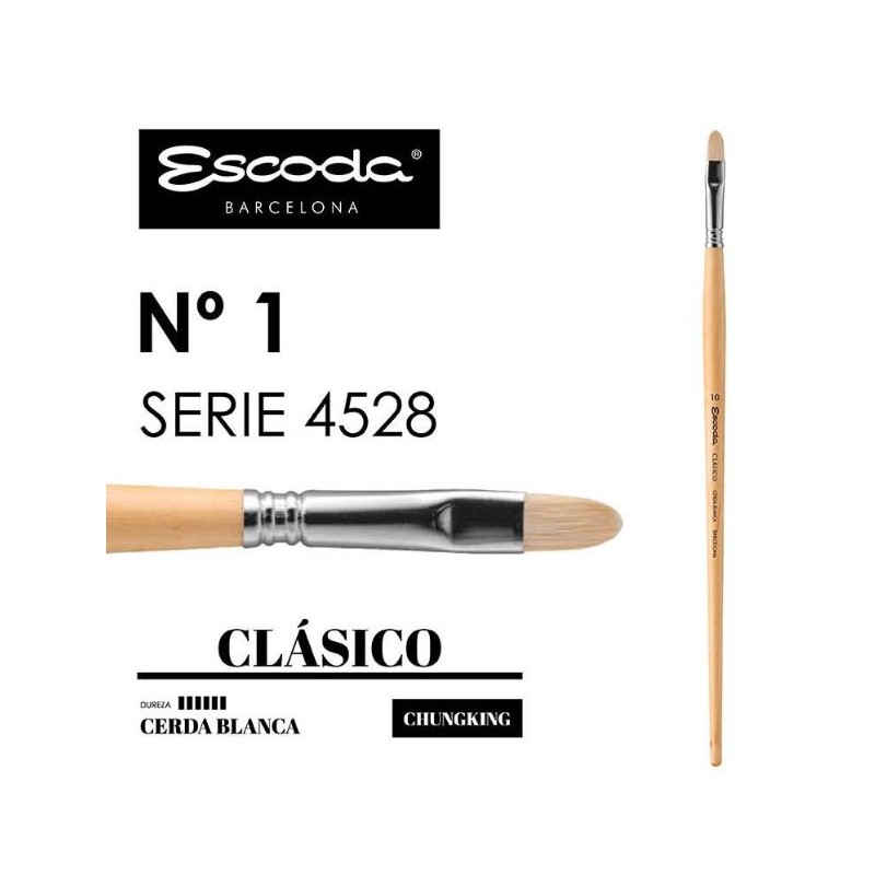 Pincel Escoda Cerda Lengua 4528 Clásico