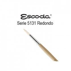 Pincel Escoda Cerda Redondo 5131 Clásico| Casa Piera Bellas Artes Barcelona