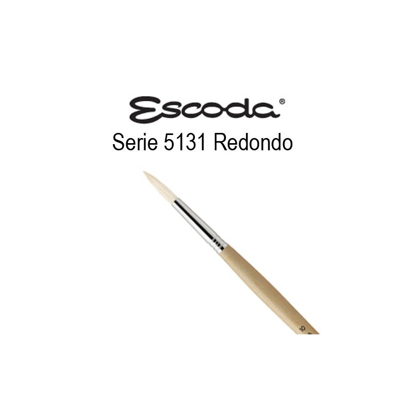Pincel Escoda Cerda Redondo 5131 Clásico