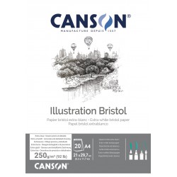 Bristol Canson Illustration Pad 250g | Casa Piera Fine Arts