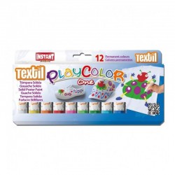 Caja Playcolor Textil Tempera Solida