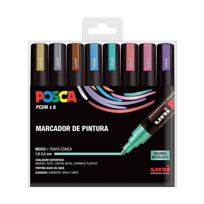 Valigetta metallizzata Posca