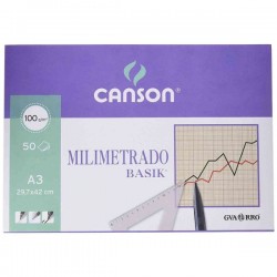 Tampone milimetrico 50H Canson| Casa Piera Bellas Artes Barcellona