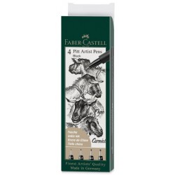 Set Faber-Castell 4 Rotuladores XS S F M | Casa Piera Bellas Artes