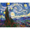 Set Bastidor Pintar Por Números 40x50cm