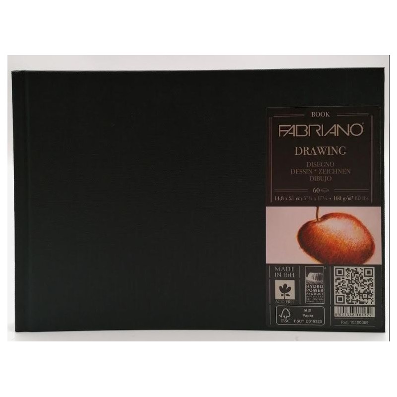 Blocco da disegno Fabriano Book Landscape 160g