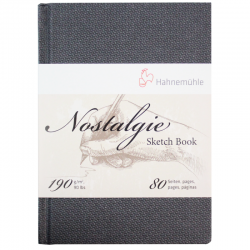 Libro di schizzi Nostalgie Hahnemule 190g 80h