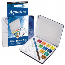Caja Mini Acuarelas Aquafine | Casa Piera Bellas Artes Barcelona