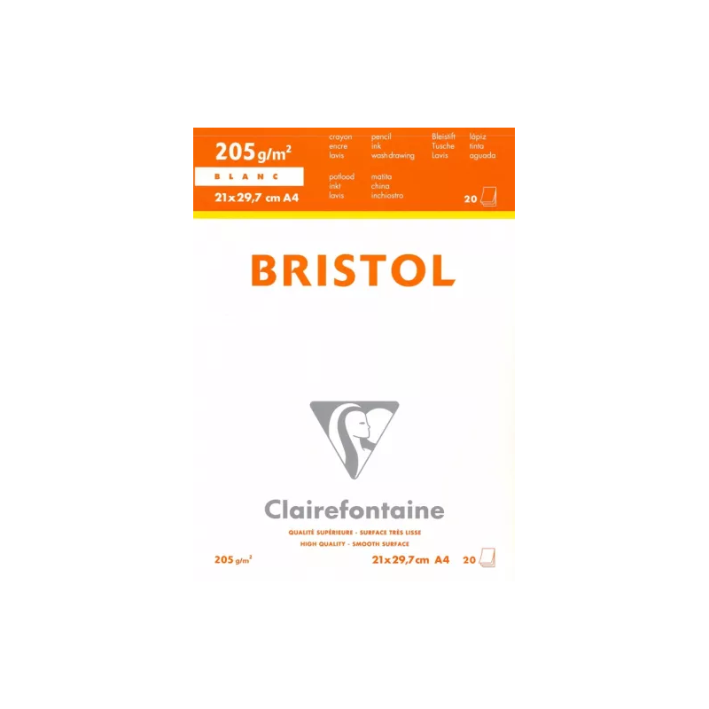 Blocco Bristol Clairefontaine 205G