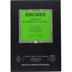 Tampone per acquerello Arches 185G 15H