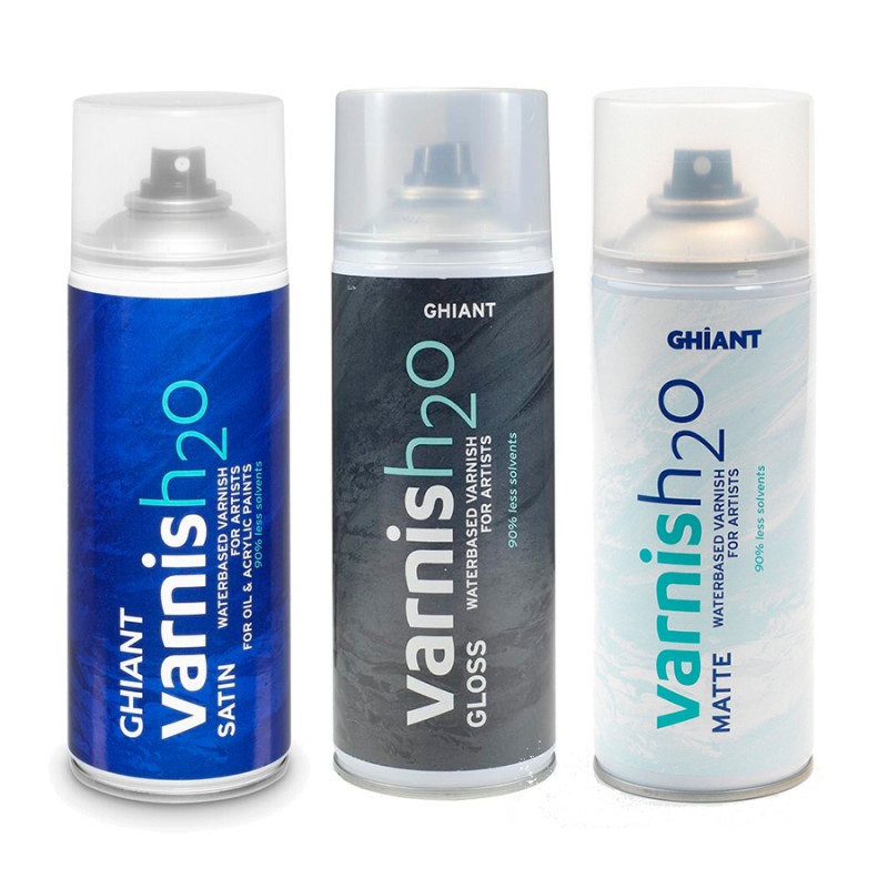 Spray Barniz Ghiant H2O 400 mL