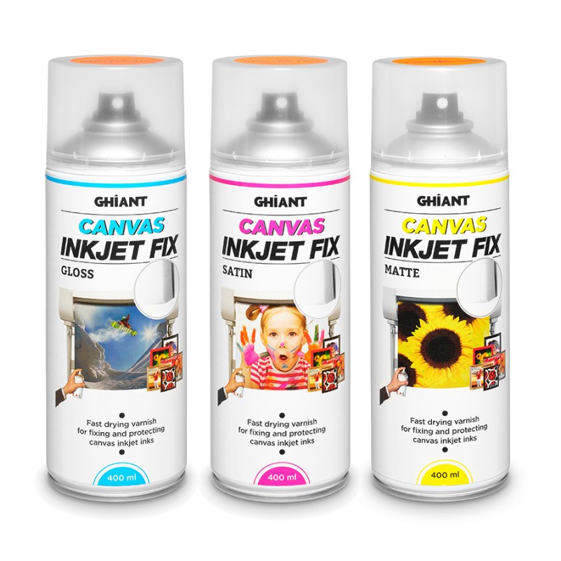 Spray di fissaggio Tela Ink Jet Ghiant 400 mL