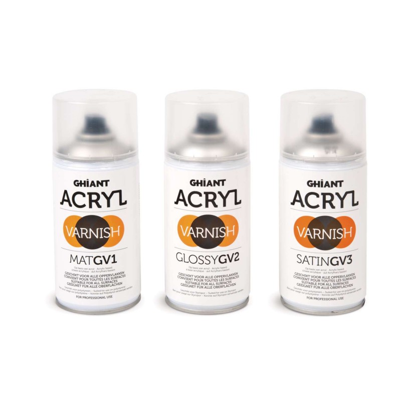 Spray Barniz Acrílico Ghiant 300 mL