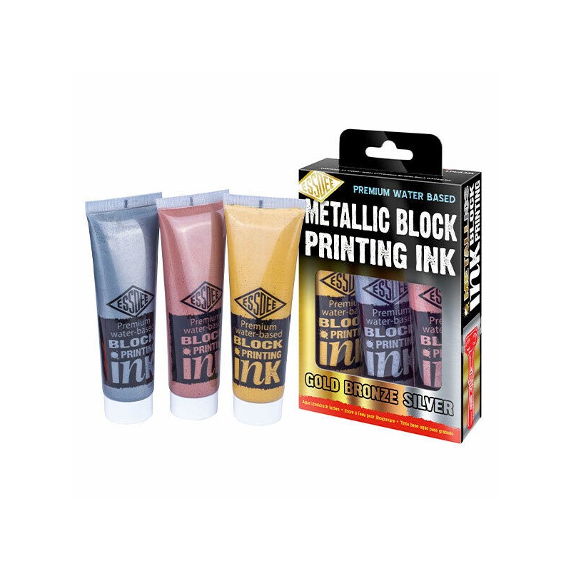 Set de Tintas Linograbado Metálicos Essdee