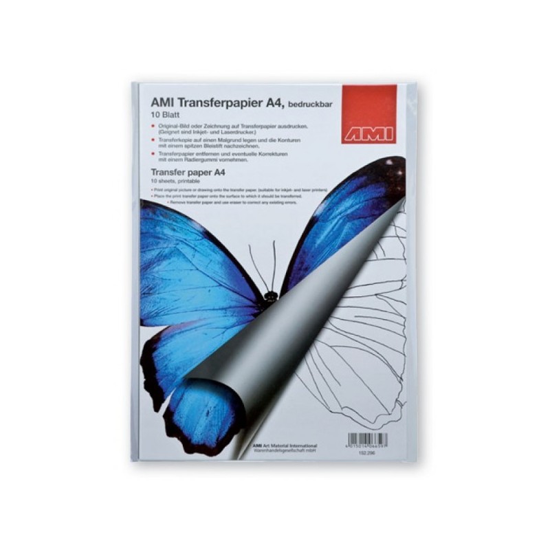Pack 10H AMI Transferpapier A4