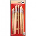 Set Pinceles Cerda Redondos