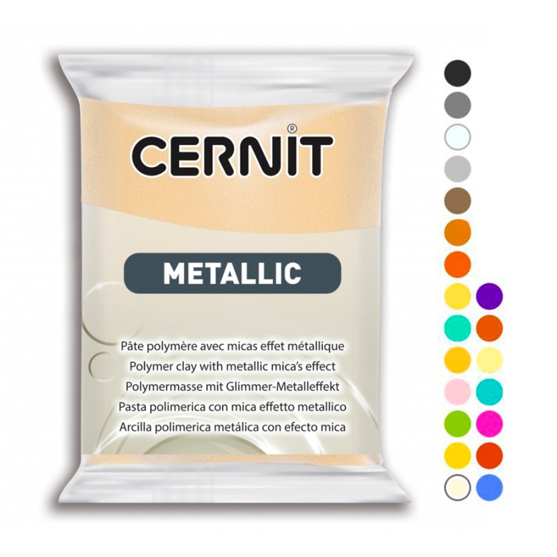 Cernit Argilla polimerica metallizzata 56G