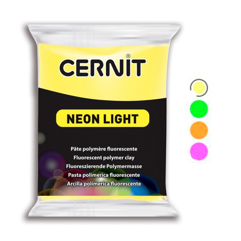Arcilla Polimérica Cernit Neon Light 56G
