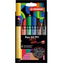Set 6 Retoladors Stabilo Pen 68 Max Arty