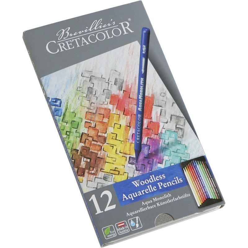 Set di matite colorate Aquamonolith Cretacolor