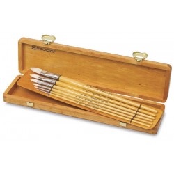 Caja Escoda madera pinceles de cerda