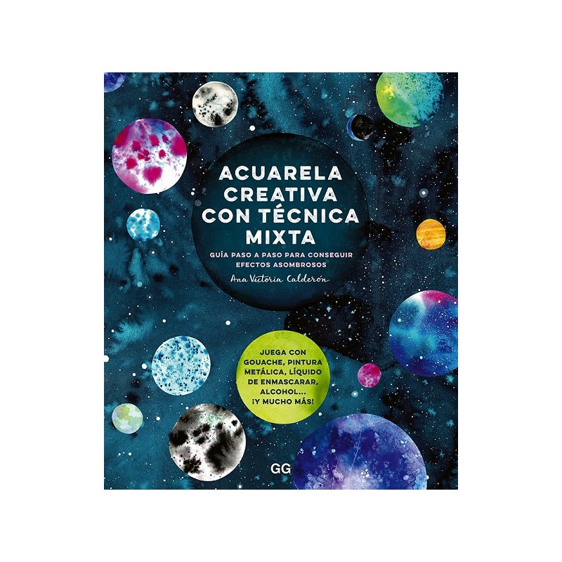 Acuarela Creativa Con Tecnica Mixta