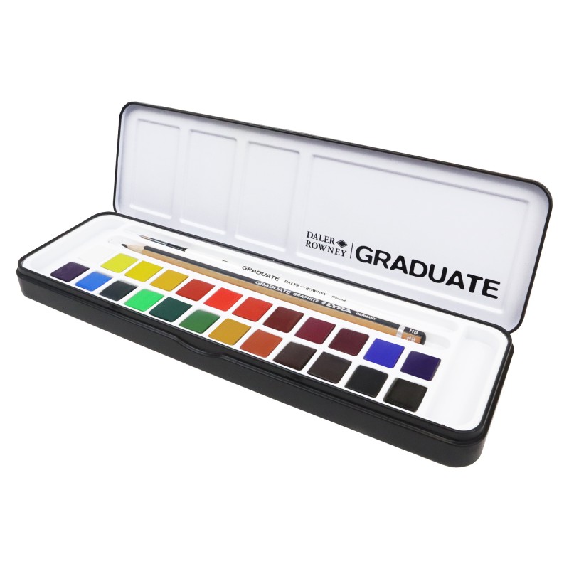 Set Acuarela Daler & Rowney Graduate