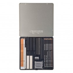 Art Set Classic Black & White Box Cretacolor 25