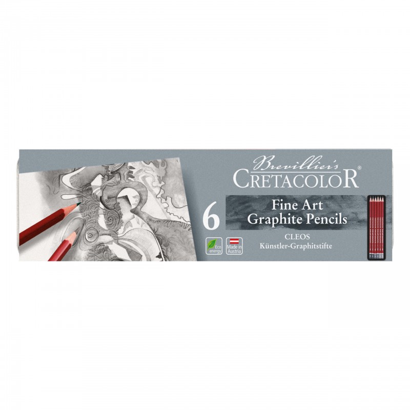 Matite Cleos Fine Art Grafite Cretacolor Scatola 6/12/24