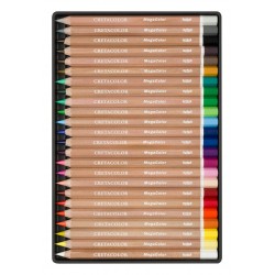 Scatola di matite colorate Mega Extra Thick Cretacolour 12/24/36