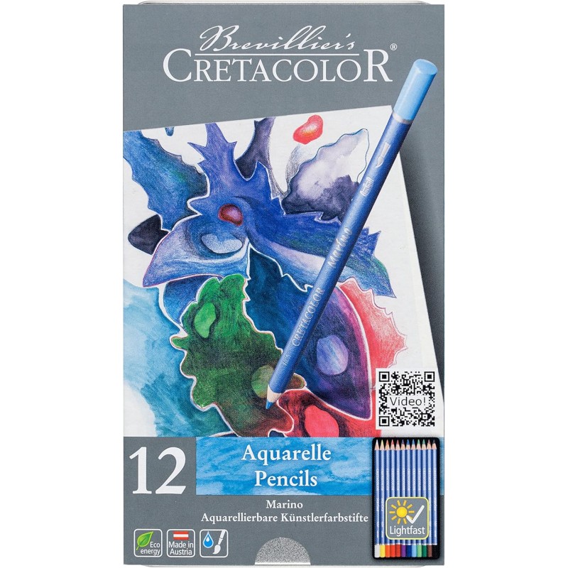 Caja Marino Acuarelables Cretacolor 12/24/36