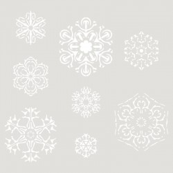 Plantilla Stencil 20x20