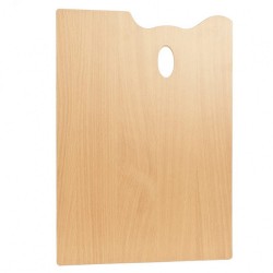 Paleta Mabef Fusta Vernissada Rectangular