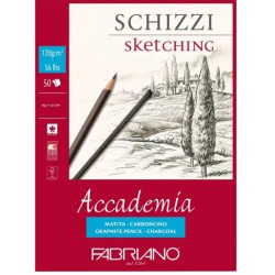 Bloc Accademia 120G 50H Fabriano