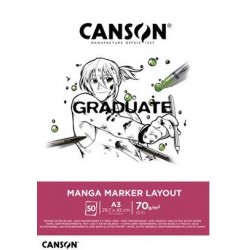 Bloc Graduate Canson Marker Layout 70G 50F