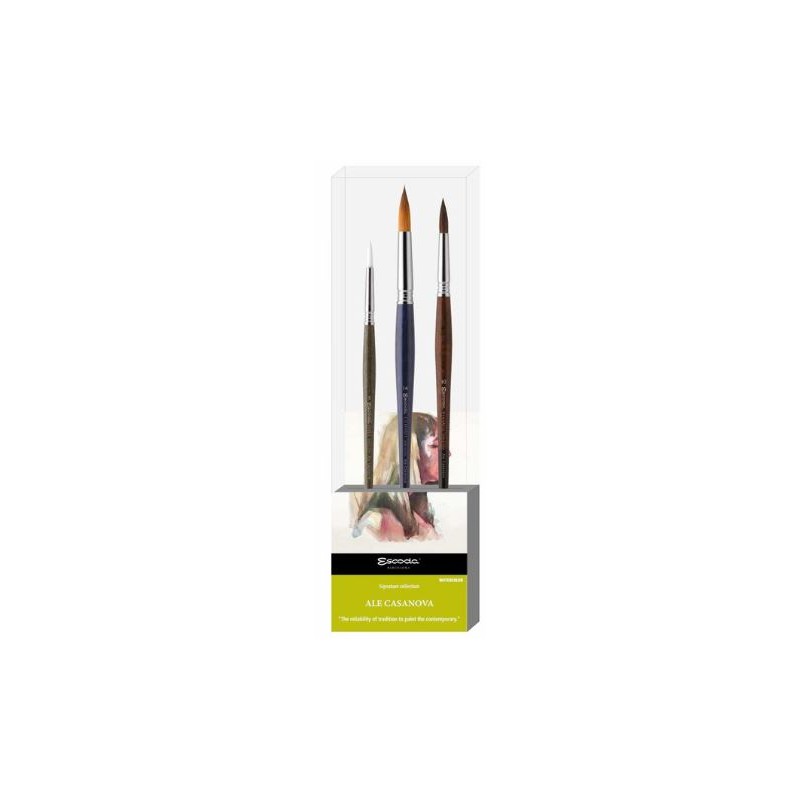 Set Pinceles Escoda Ale Casanova