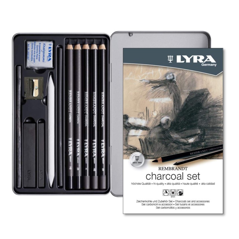 Scatola di metallo Lyra Charcoal