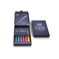 Set Espátulas Mangos Colores RGM