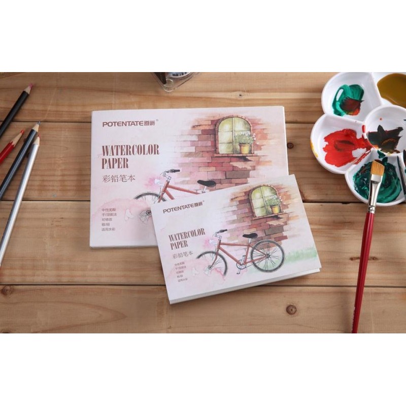 Bloc Papel Lapiz Acuarela 230g