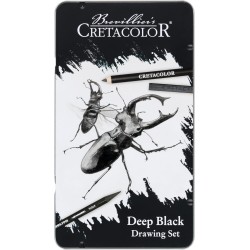 Caixa Drawing Set Deep Black Cretacolor Casa Piera Barcelona