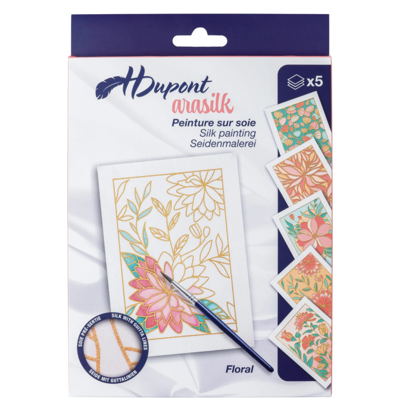 Set 5 Marcs i Cartes Seda Predibuixades H Dupont