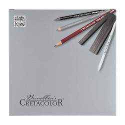 Set d'arte speciale scatola d'argento Cretacolor