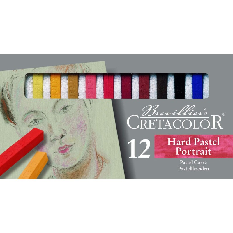 Caixa Hard Pastels Aquarel·lables Cretacolor