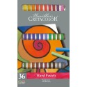 Caja Hard Pastels Acuarelables Cretacolor