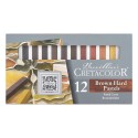Caja Cretas Marrones Cretacolor
