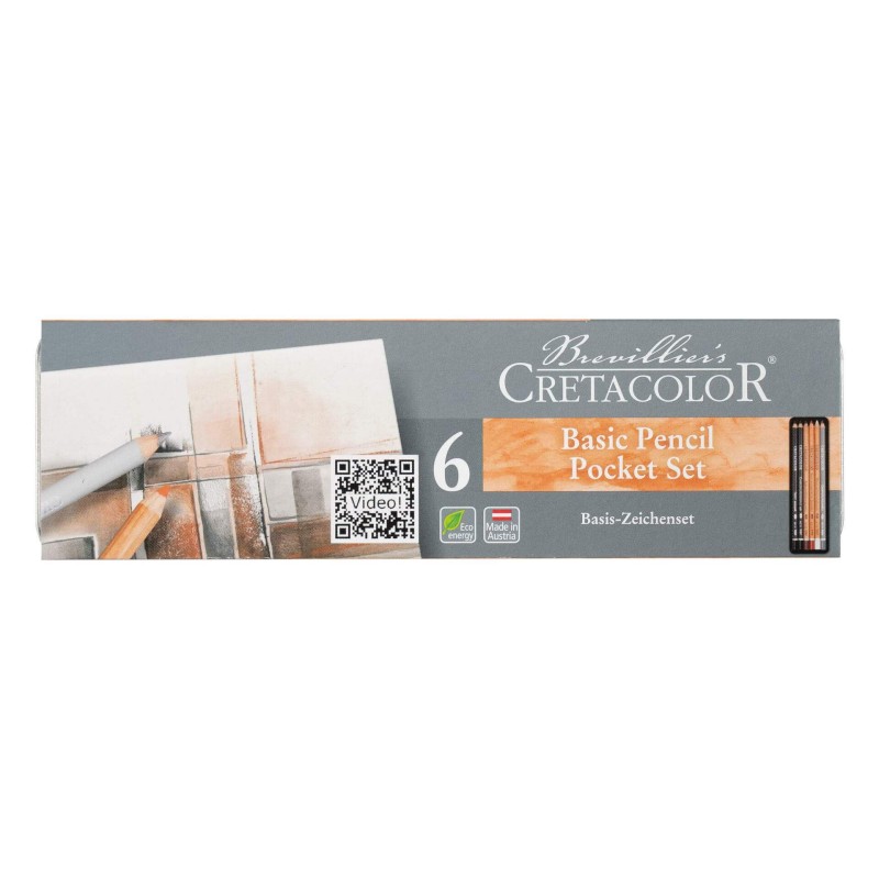 Basic Drawing Pocket Set Cretacolor