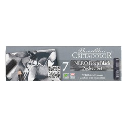 Nero Deep Black Pocket Set Cretacolor Casa Piera Barcelona