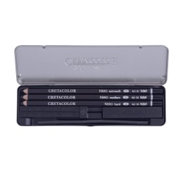 Nero Deep Black Pocket Set Cretacolor